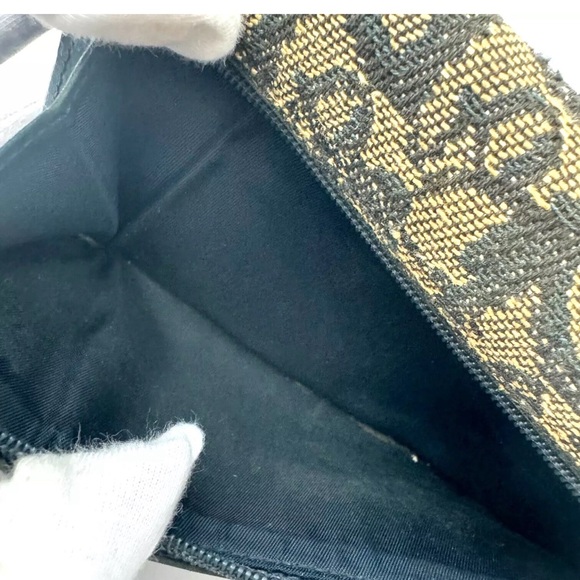 Authentic Dior Long Wallet Purse Saddle Trotter Canvas From 💝 - Picture 10 of 10